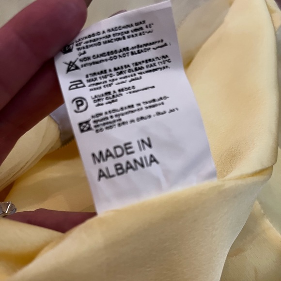 **SOLD** NWT Teen Idol Yellow Tulle Dress SM - Picture 8 of 14